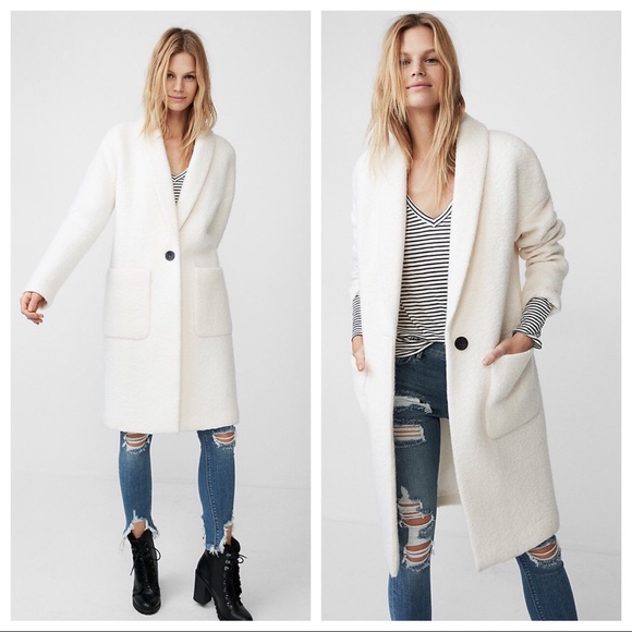 Express Jackets & Blazers - NWT | Express Wool Cocoon Coat